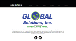 Desktop Screenshot of globalsolinc.com
